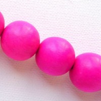 pink 25mm beads