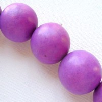 purple 25mm beads