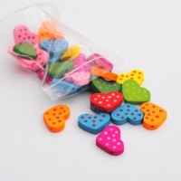 heart with dots - 30 pack