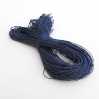 cotton wax cord - 50m navy
