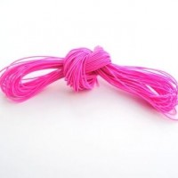 elastic cord - 27m pink
